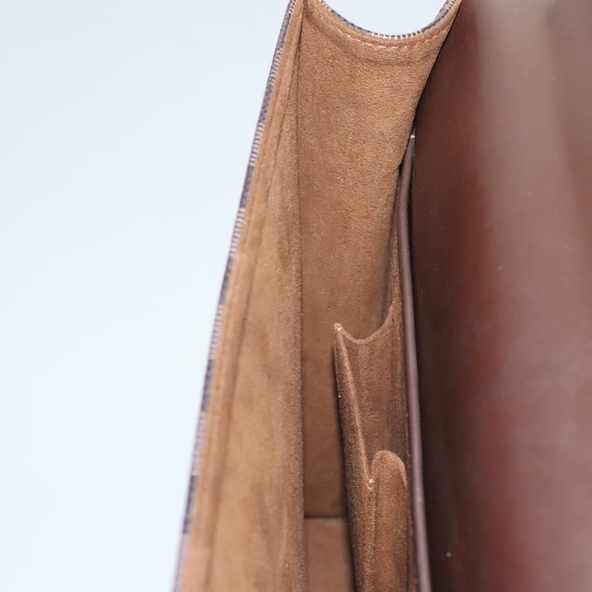 Louis Vuitton Altona Bag Damier, BROWN, CANVAS, Briefcase