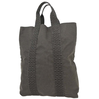 Hermes Fourre-tout Herline Fourre-tout Herline, Gray, Canvas, Tote Bag