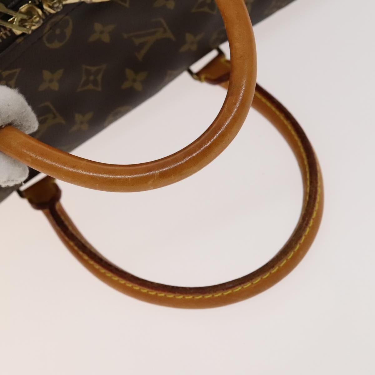 Louis Vuitton Sirius Handbag Monogram Canvas, BROWN, CANVAS, Handbag