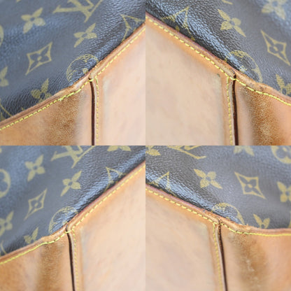 Louis Vuitton Cabas Mezzo Monogram Canvas, BROWN, CANVAS, Tote bag