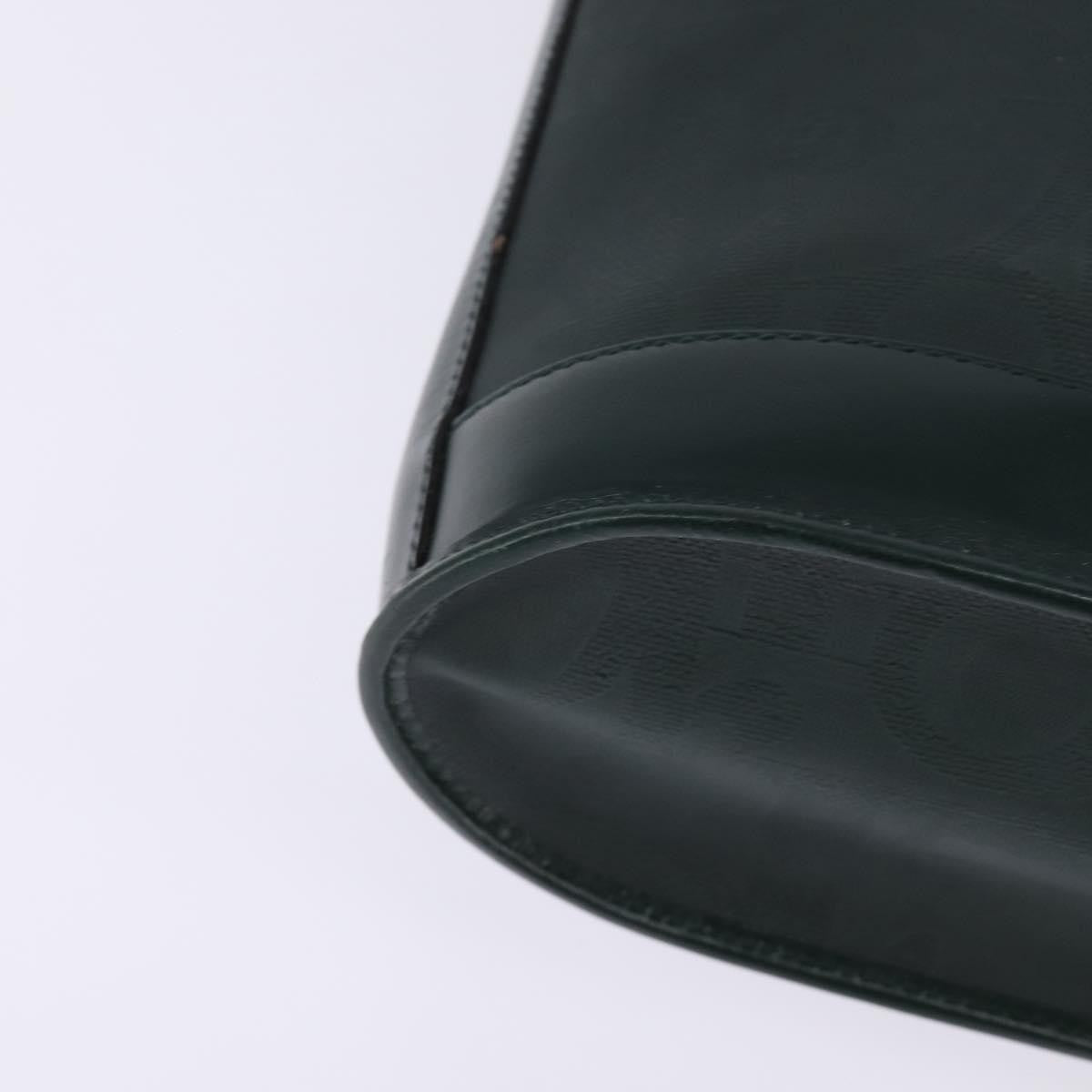 Christian Dior Vintage Trotter Crossbody Bag Canvas, GREEN, CANVAS, Shoulder bag