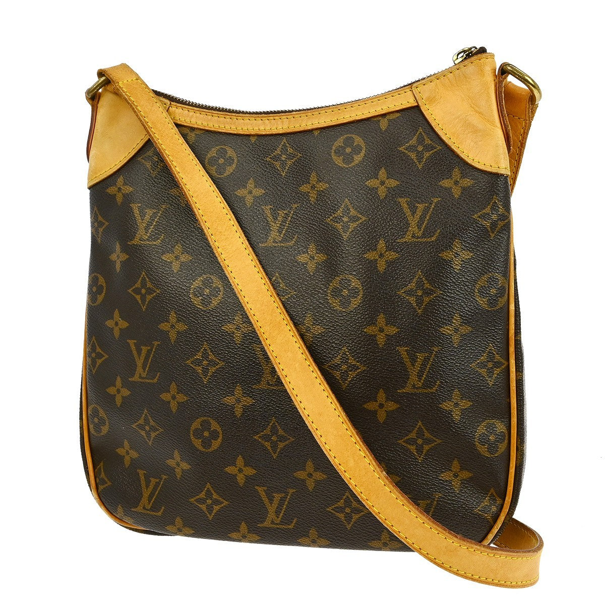 Louis Vuitton Odeon Handbag Monogram Canvas, BROWN, CANVAS, Shoulder bag