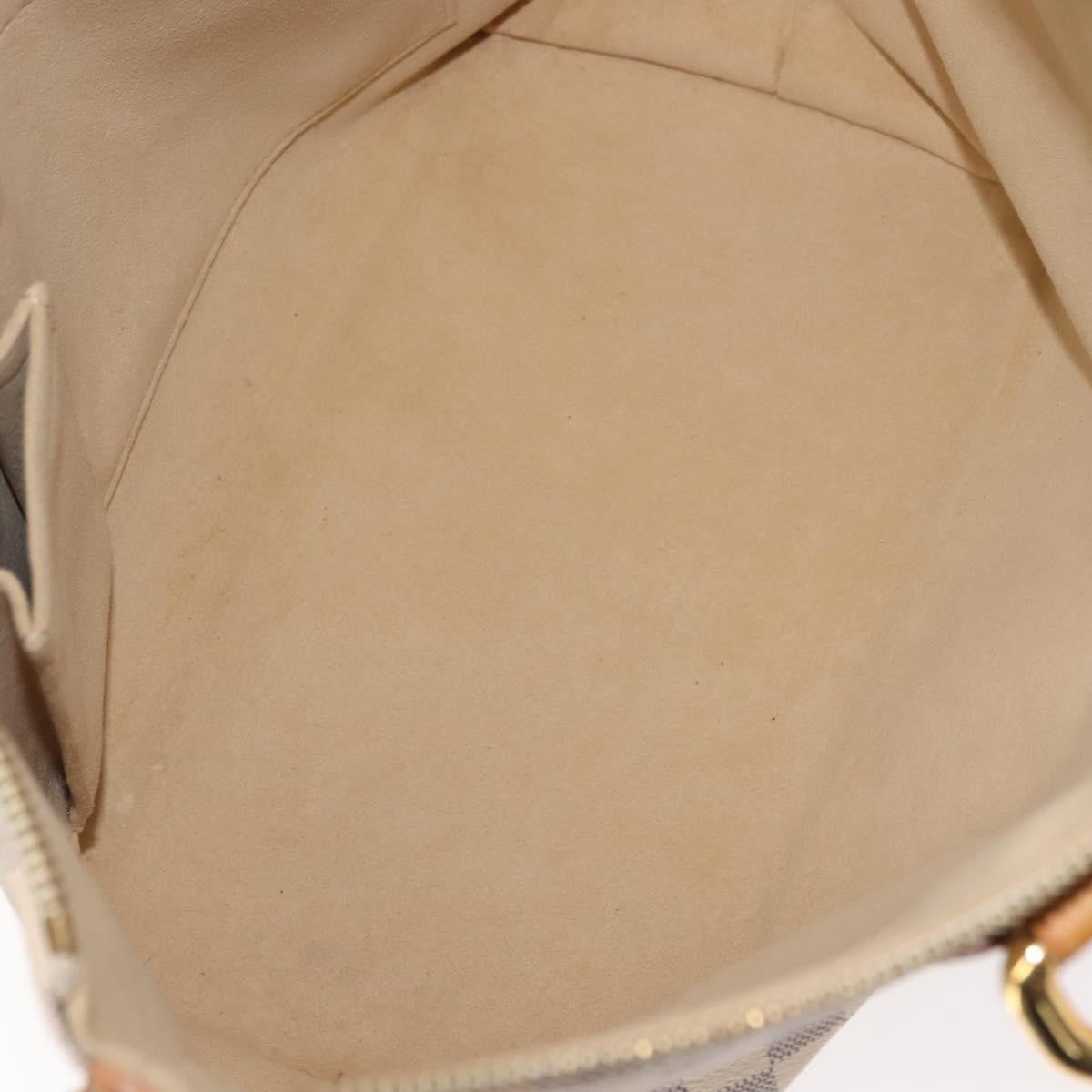 Louis Vuitton Saleya Handbag Damier, WHITE, CANVAS, Tote bag