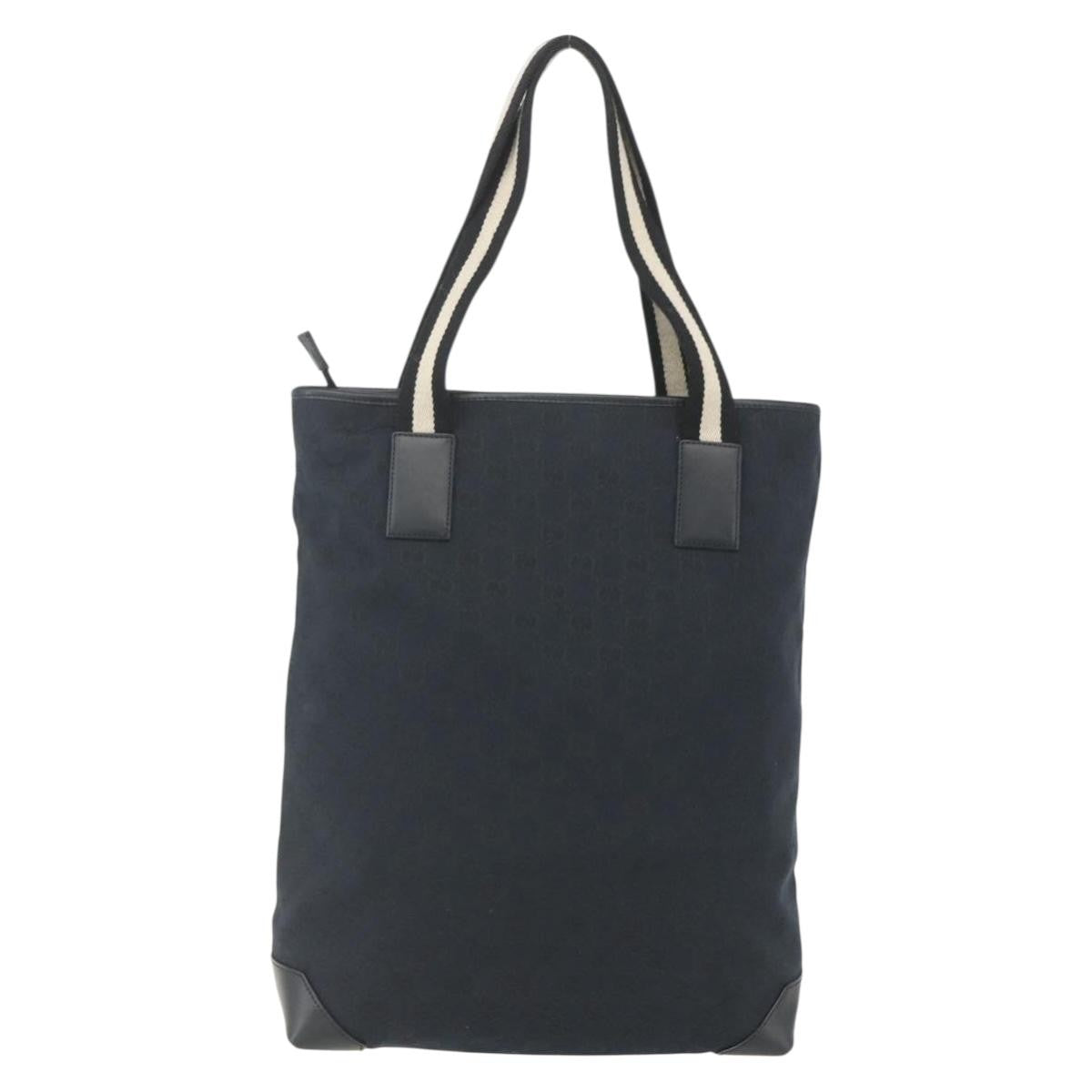 Gucci GG Canvas Bag Canvas, BLACK, CANVAS, Tote bag