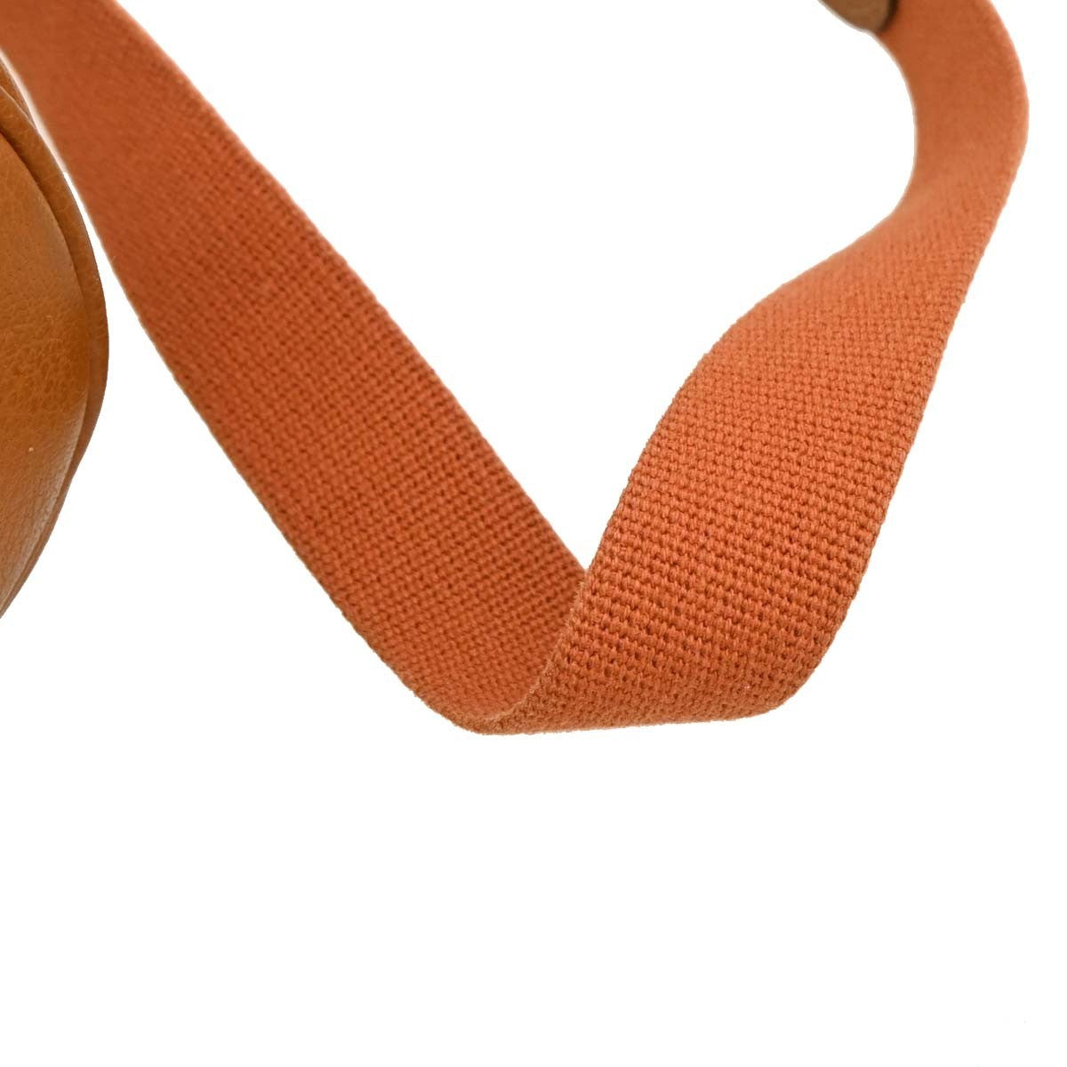 Hermes Garden File Tote Toile and Leather, ORANGE, CANVAS, Tote bag