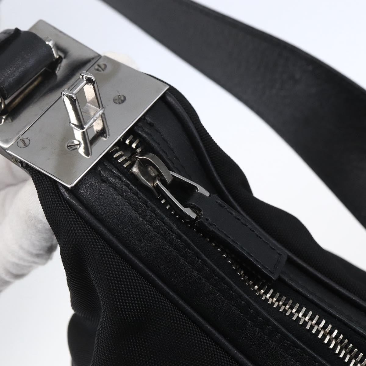 Gucci Vintage Shoulder Bag Nylon, BLACK, NYLON, Shoulder bag