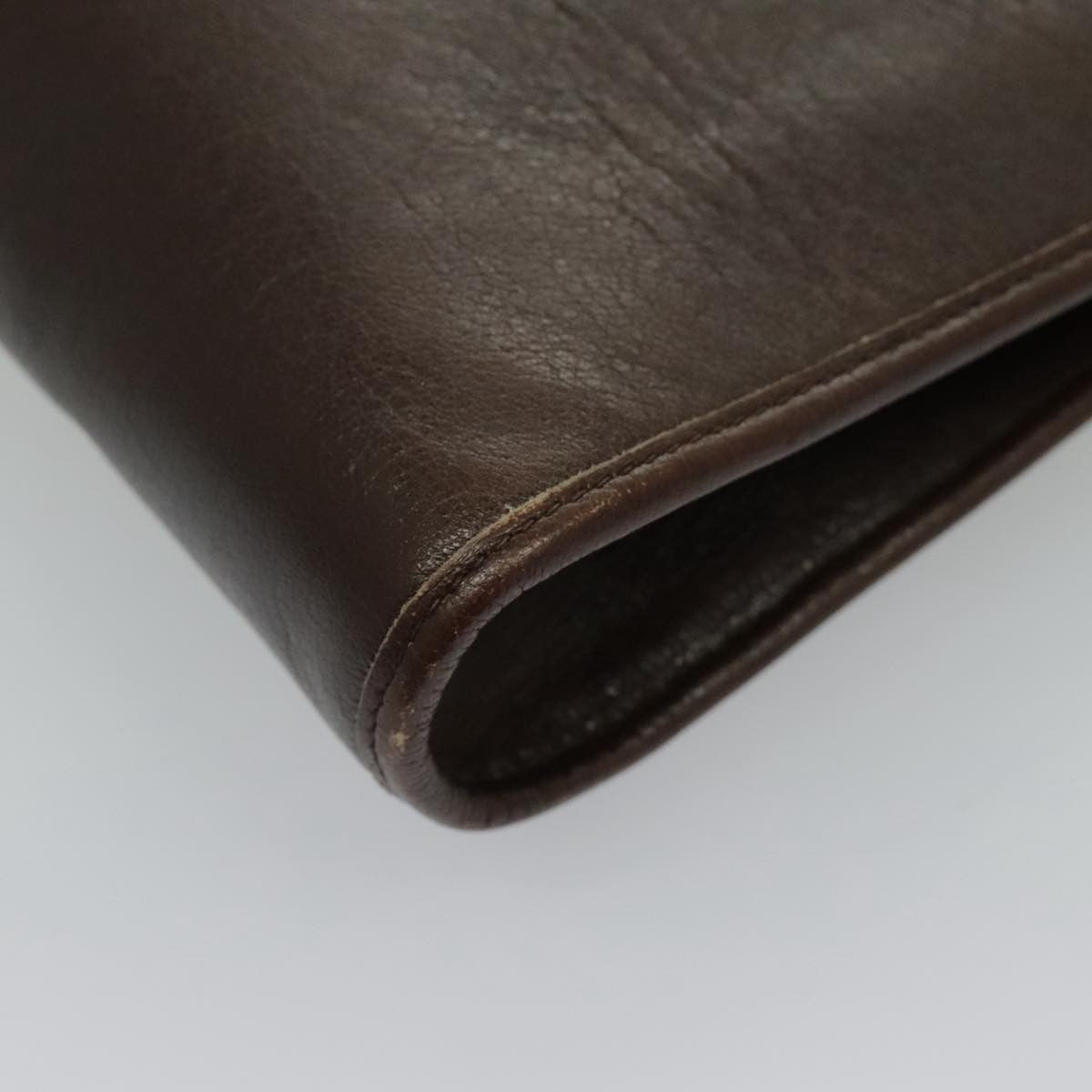 Christian Dior CD Shoulder bag Leather, BROWN, LEATHER, Shoulder bag