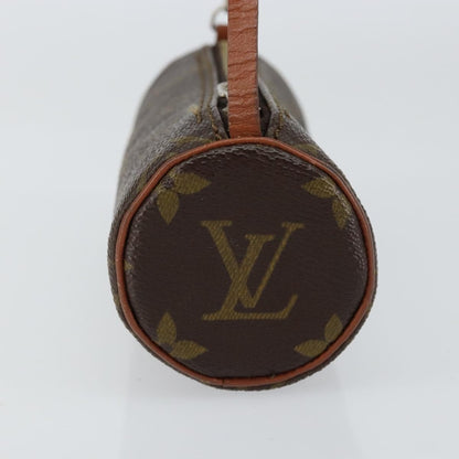 Louis Vuitton Papillon Pochette Monogram Canvas, BROWN, CANVAS, Clutche & pouche
