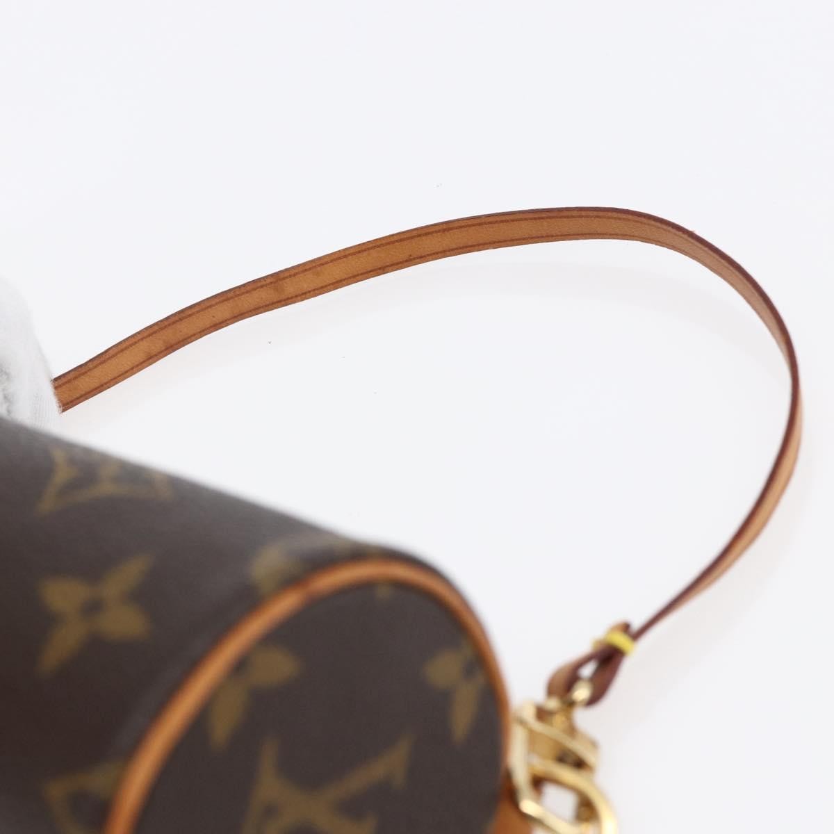 Louis Vuitton Papillon Pochette Monogram Canvas, BROWN, CANVAS, Clutche & pouche