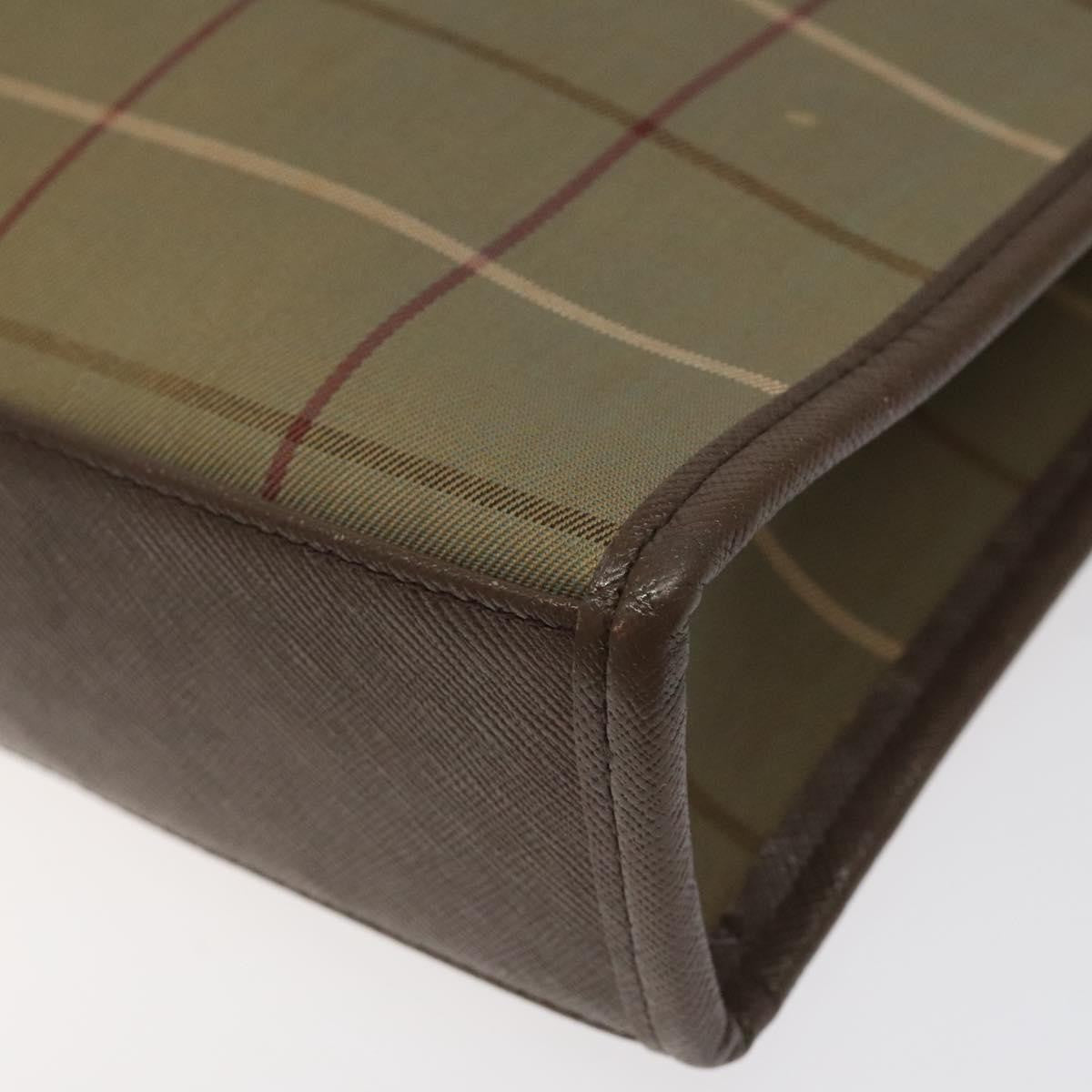 Burberry Nova check Pochette Canvas, BEIGE, CANVAS, Clutche & pouche