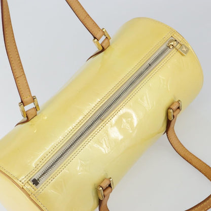 Louis Vuitton Bedford Handbag Monogram Vernis, BEIGE, PATENT_LEATHER, Handbag