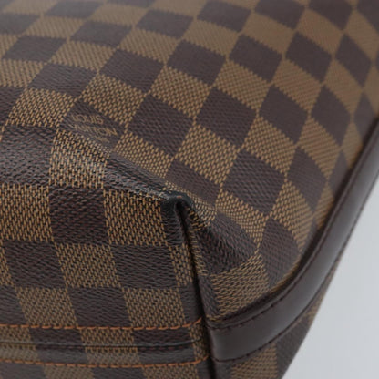 Louis Vuitton Illovo Handbag Damier, BROWN, CANVAS, Handbag