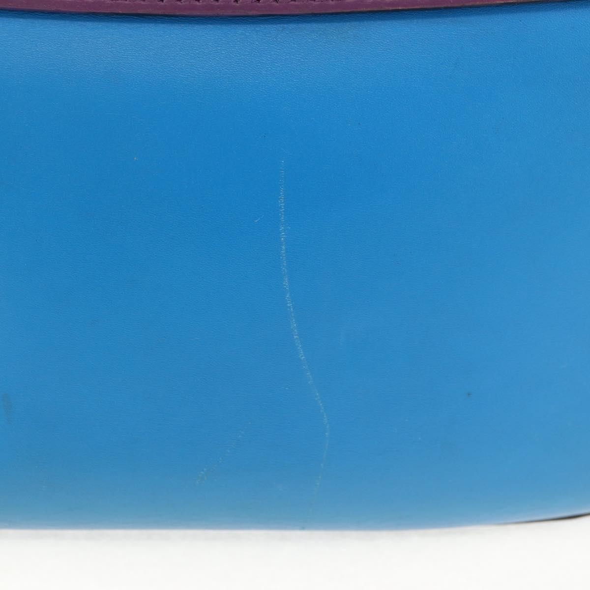 Gucci Lady Web Shoulder Bag Leather, BLUE, LEATHER, Shoulder bag