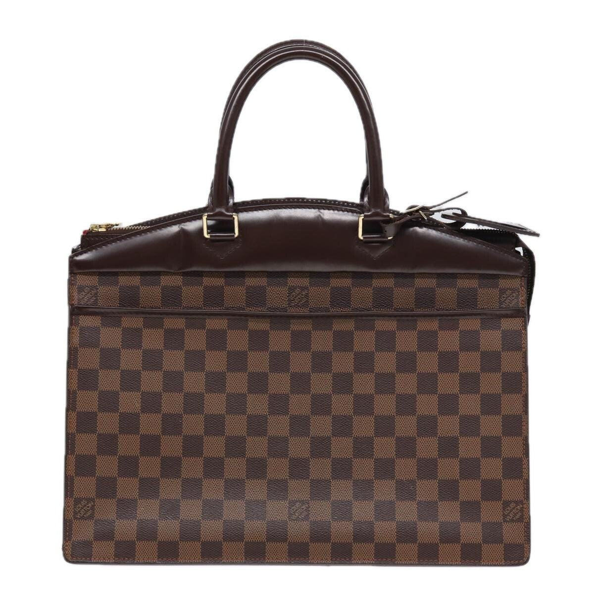 Louis Vuitton Riviera Handbag Damier, BROWN, CANVAS, Handbag