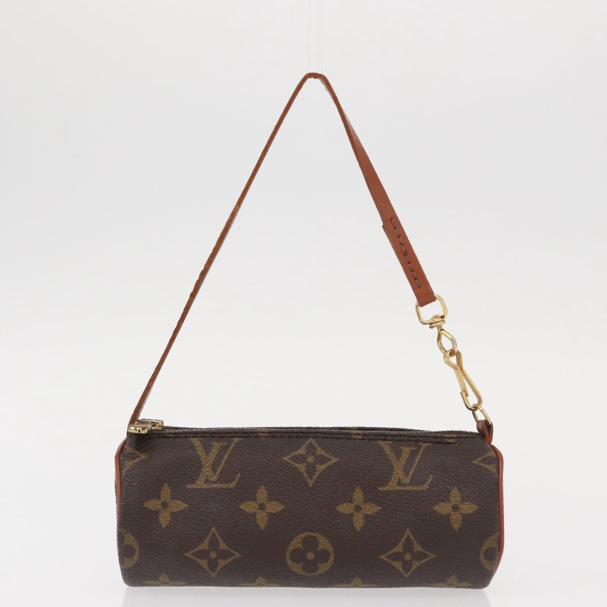 Louis Vuitton Papillon Handbag Monogram Canvas, BROWN, CANVAS, Handbag