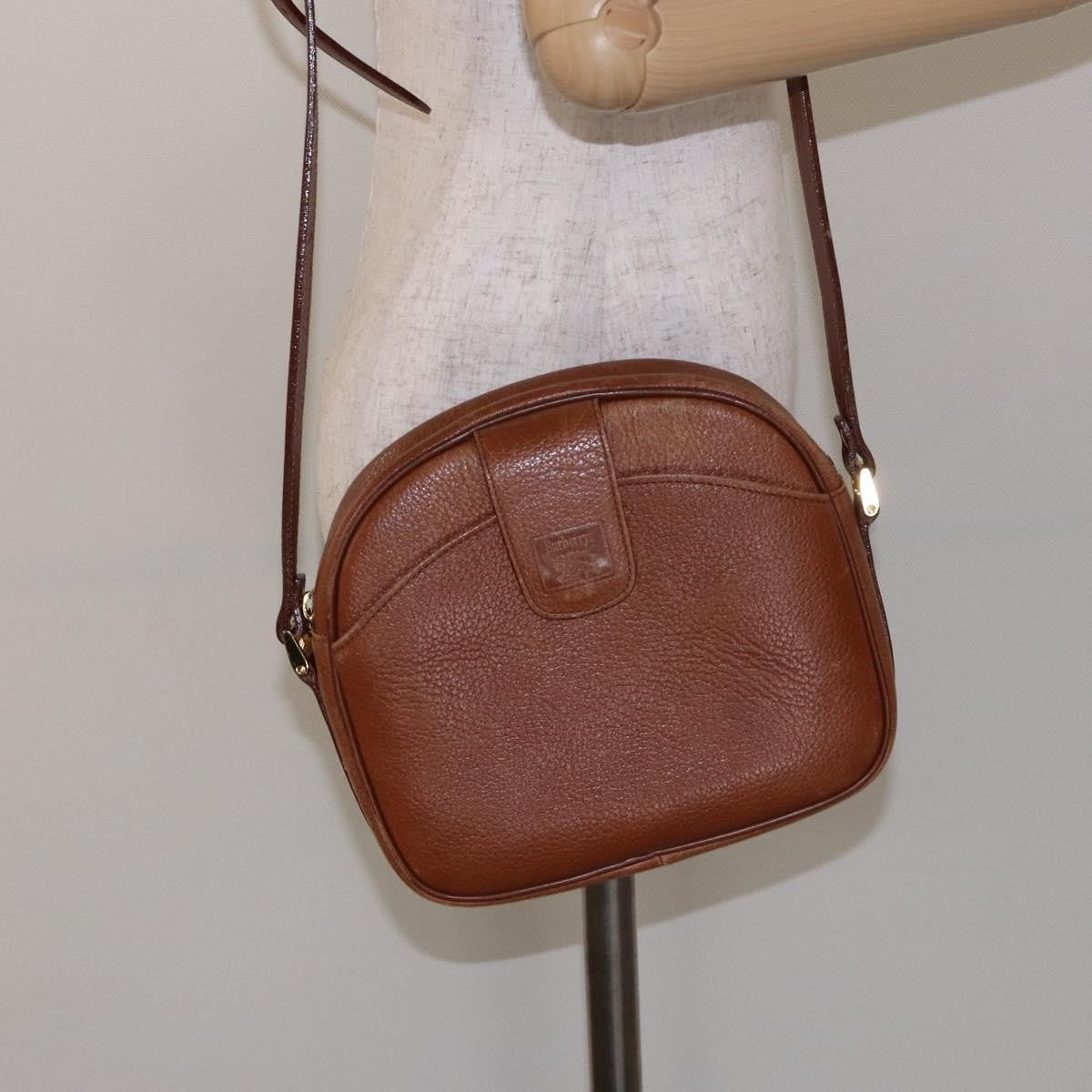 Burberry Shoulder Bag Leather, BROWN, LEATHER, Shoulder bag