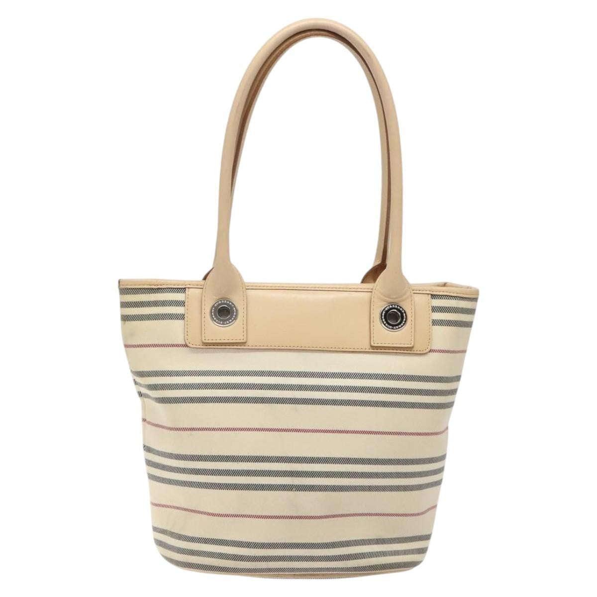 Burberry Nova Check Handbag Nova Check Canvas, BEIGE, CANVAS, Handbag