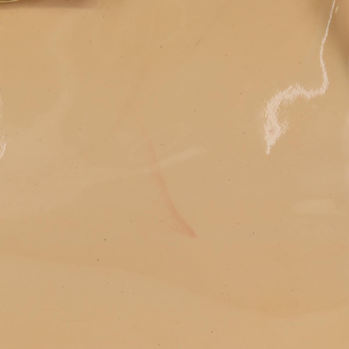 Salvatore Ferragamo Convertible Vara Bow Tote Patent Leather, BEIGE, PATENT_LEATHER, Tote bag