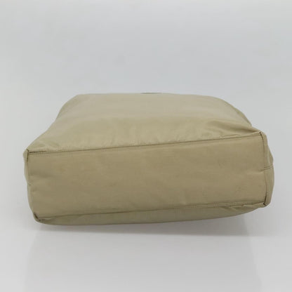 Prada Vintage Zip Tote Tessuto, BEIGE, NYLON, Tote bag