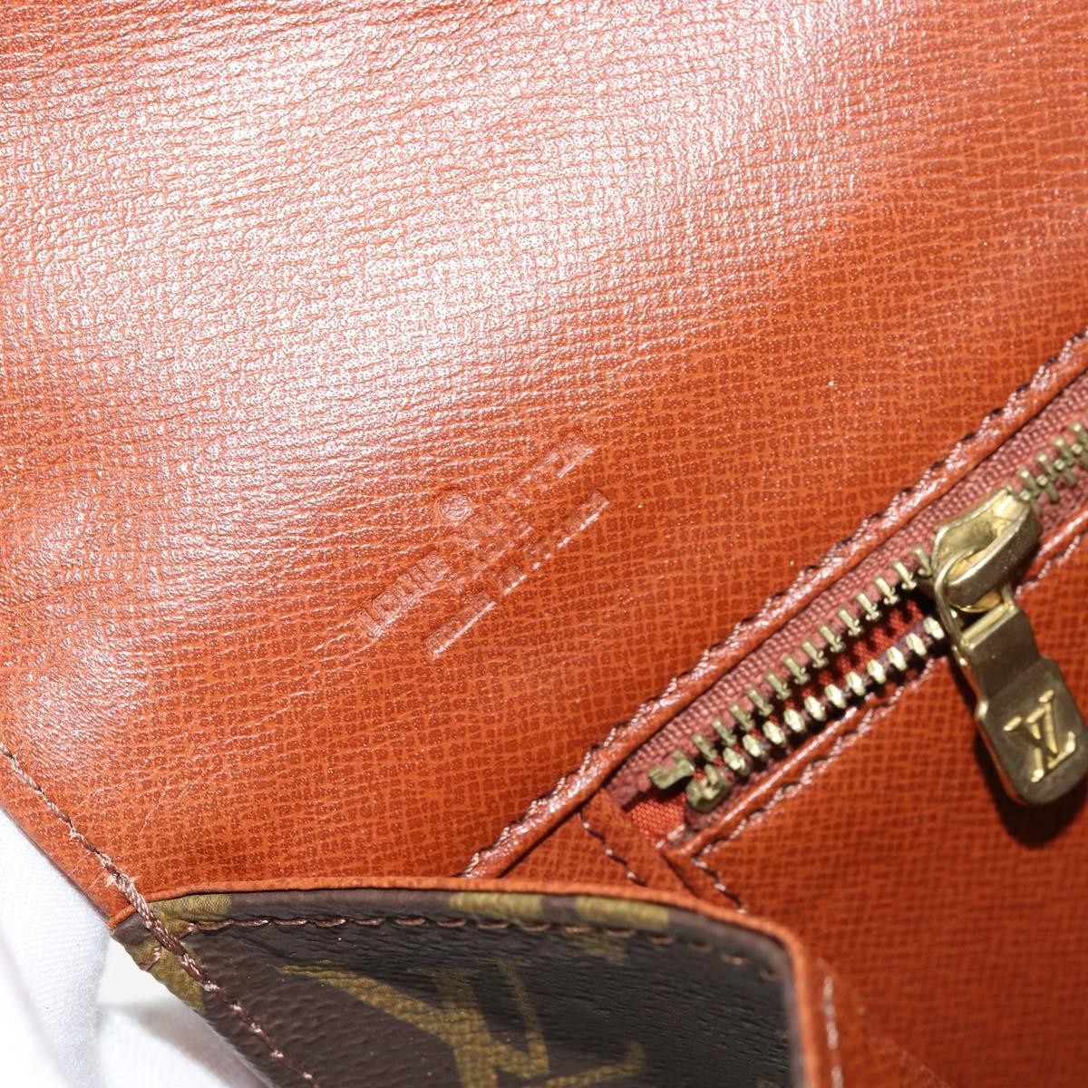 Louis Vuitton Dame Pochette Monogram Canvas, BROWN, CANVAS, Clutche & pouche