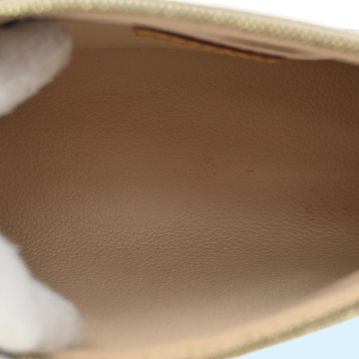 Louis Vuitton Cosmetic Pouch Damier, WHITE, CANVAS, Clutche & pouche