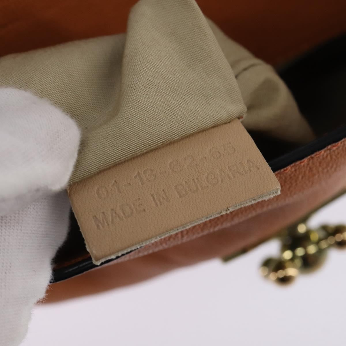 Chloe Elsie Crossbody Bag Leather, ORANGE, LEATHER, Shoulder bag