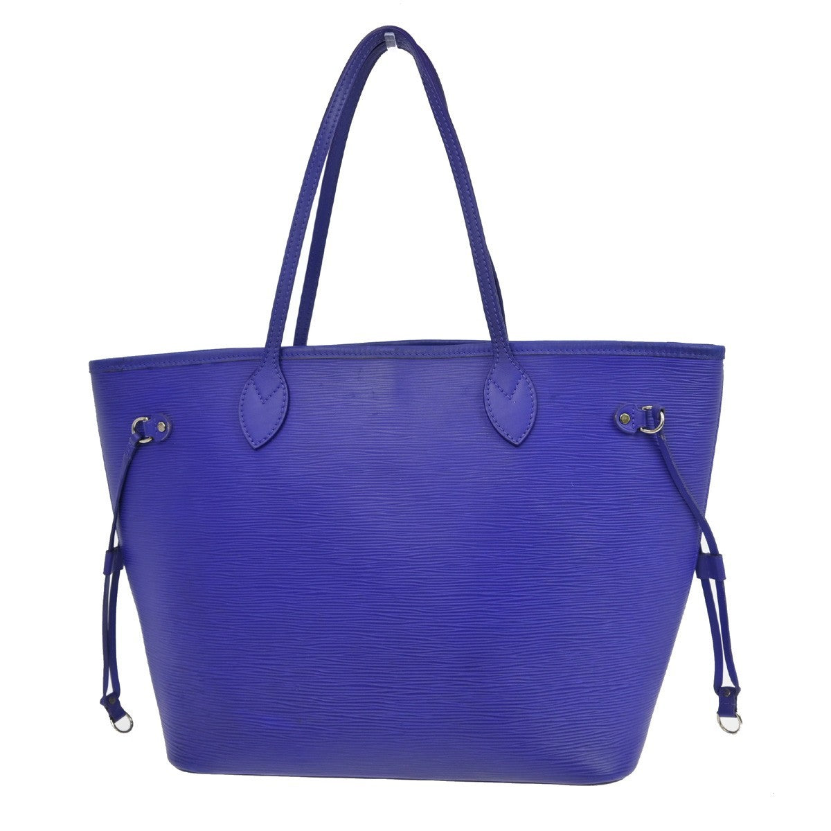 Louis Vuitton Neverfull Tote Epi Leather, BLUE, LEATHER, Tote bag
