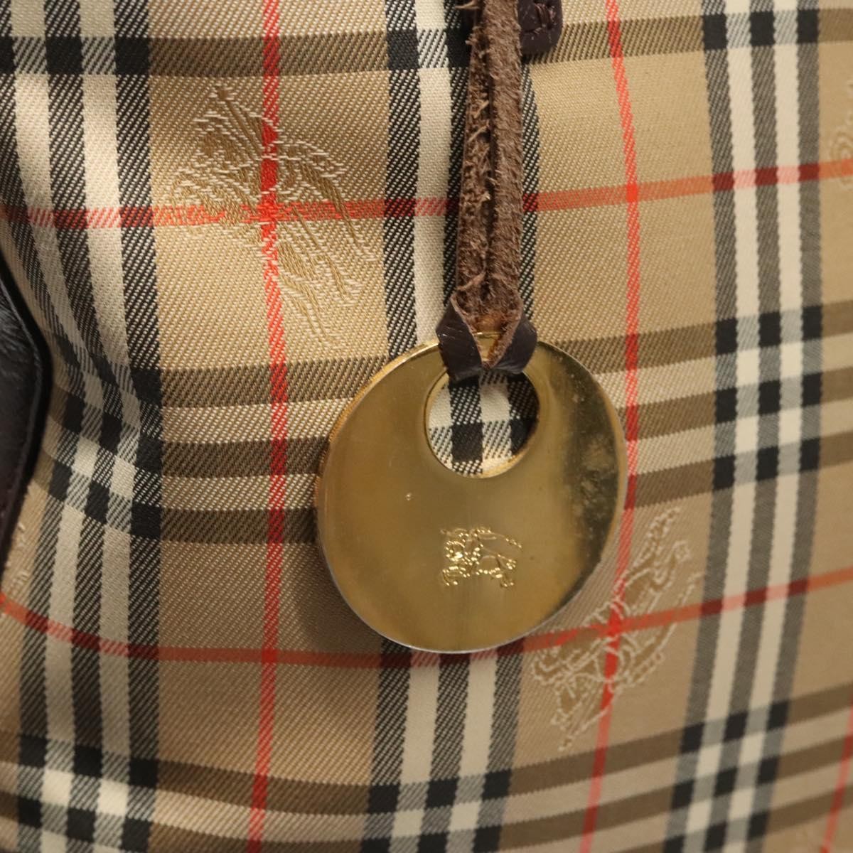 Burberry Nova Check Tote canvas check pattern, BEIGE, CANVAS, Tote bag