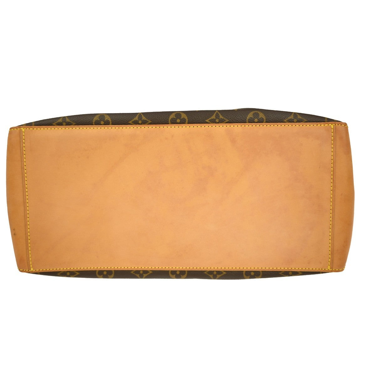 Louis Vuitton Cabas Mezzo Monogram Canvas, BROWN, CANVAS, Tote bag