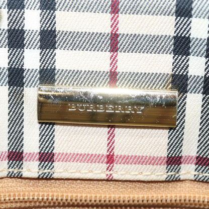 Burberry Vintage Shoulder Bag Leather, BEIGE, LEATHER, Shoulder bag