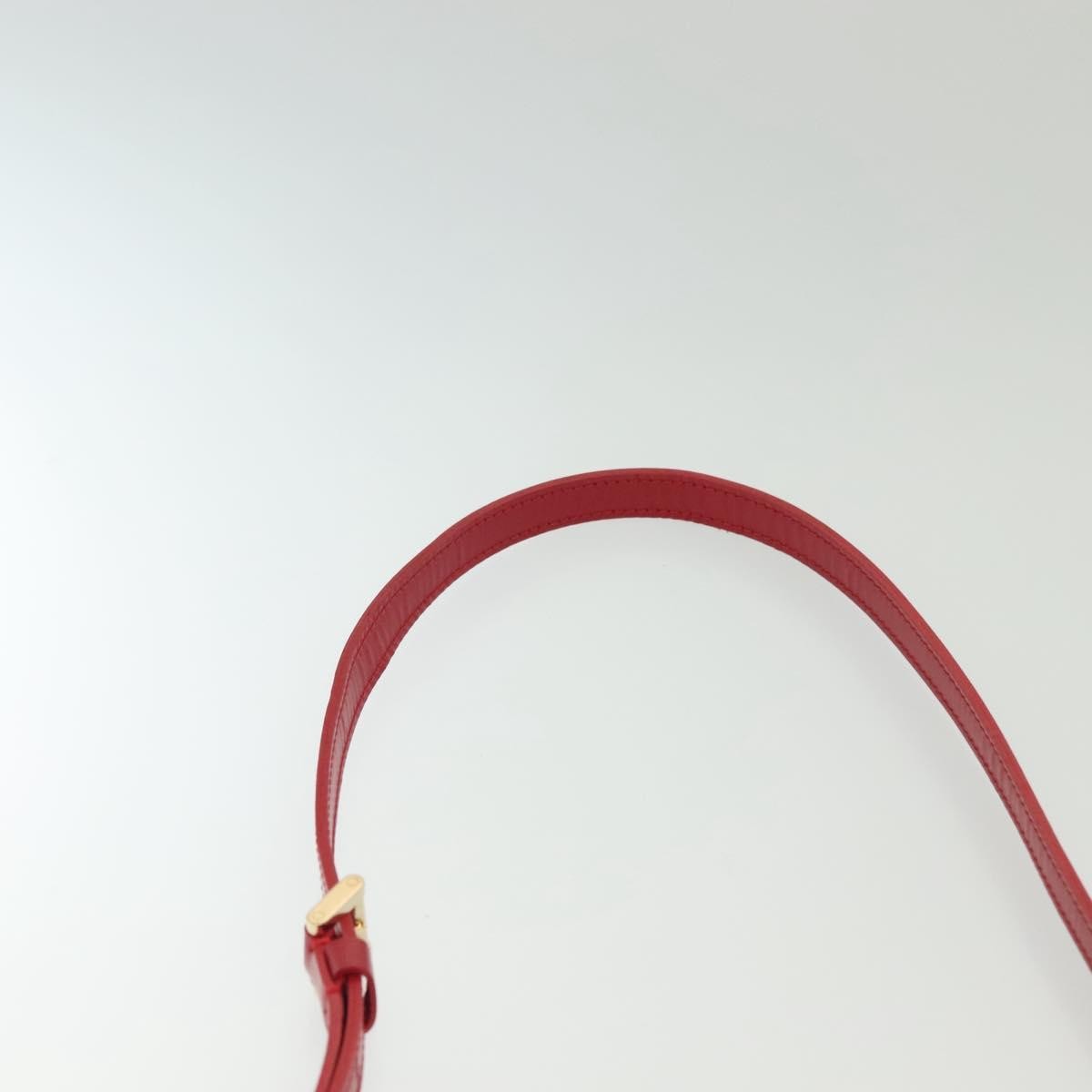 Louis Vuitton Danura Handbag Epi, RED, LEATHER, Handbag