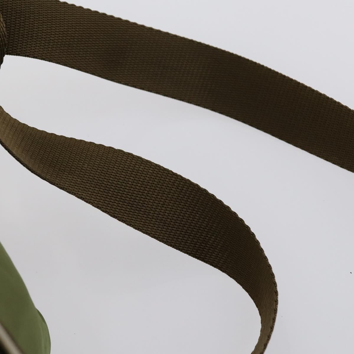 Prada Double Front Pocket Backpack Tessuto, KHAKI, NYLON, Backpack