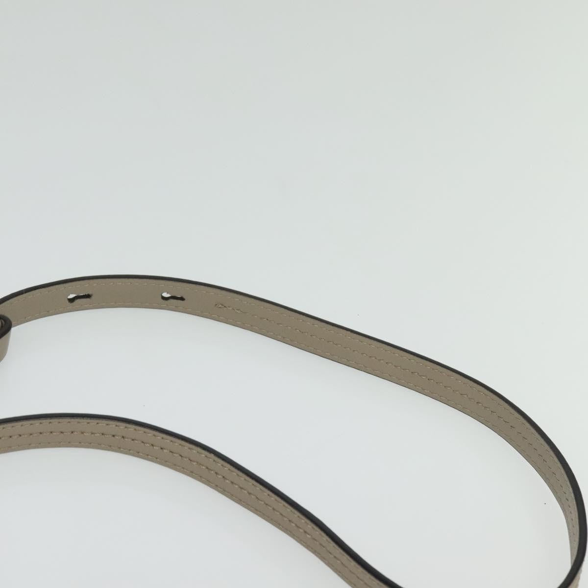 Chloe Faye Shoulder Bag Leather and Suede, GRAY, LEATHER, Shoulder bag