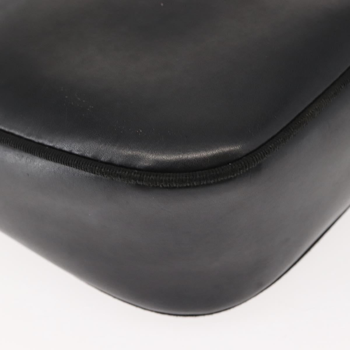 Salvatore Ferragamo Vala Shoulder Bag Leather, BLACK, LEATHER, Shoulder bag