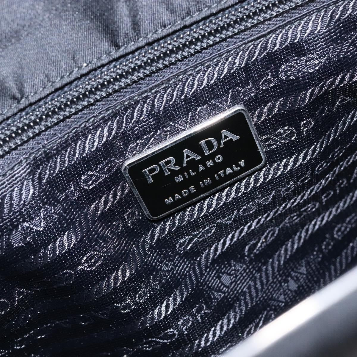 Prada Vintage Shoulder Bag Tessuto, BLACK, NYLON, Shoulder bag