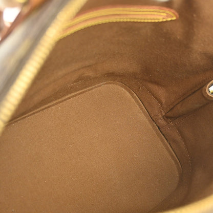 Louis Vuitton Alma Handbag Monogram Canvas, BROWN, CANVAS, Handbag