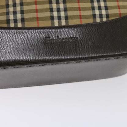 Burberry Nova Check Tote Leather, BEIGE, CANVAS, Tote bag