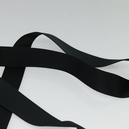 Prada Front Pocket Messenger Bag Tessuto, BLACK, NYLON, Shoulder bag