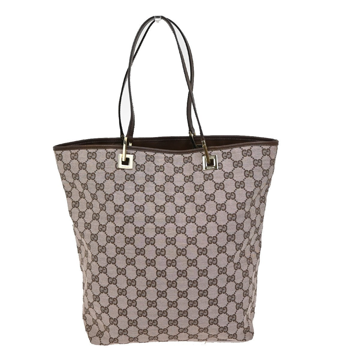 Gucci Eclipse Tote GG Canvas, BROWN, CANVAS, Tote bag