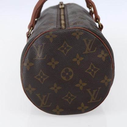 Louis Vuitton Papillon Handbag Monogram Canvas, BROWN, CANVAS, Handbag