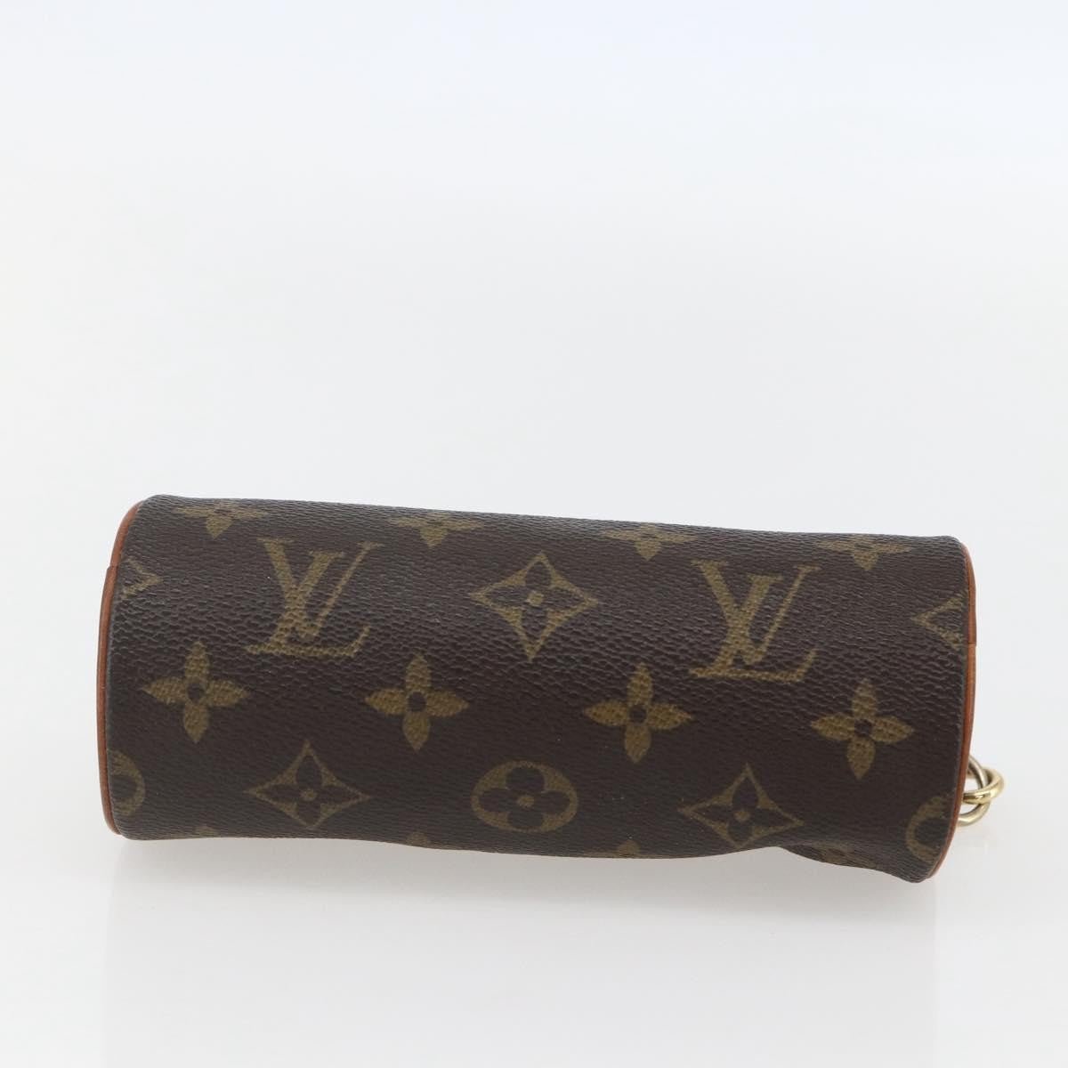 Louis Vuitton Papillon Pochette Monogram Canvas, BROWN, CANVAS, Clutche & pouche