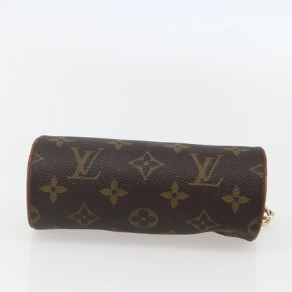 Louis Vuitton Papillon Pochette Monogram Canvas, BROWN, CANVAS, Clutche & pouche