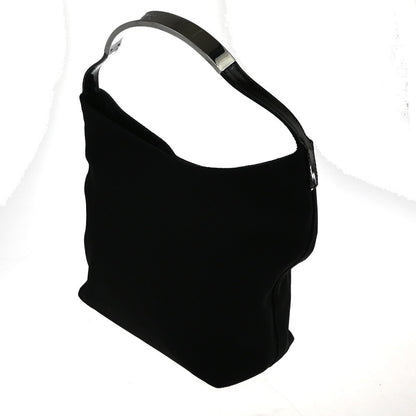 Gucci Vintage Shoulder Bag Nylon, BLACK, NYLON, Shoulder bag