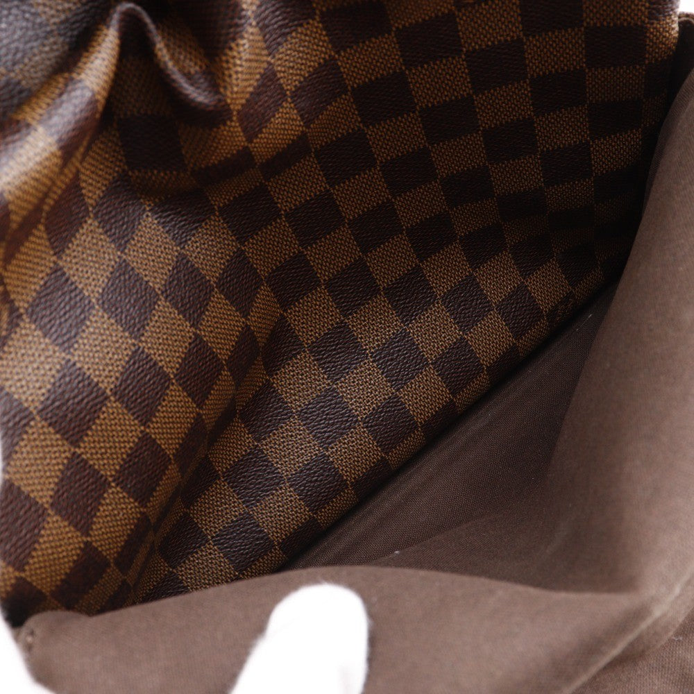 Louis Vuitton Naviglio Handbag Damier, BROWN, CANVAS, Shoulder bag