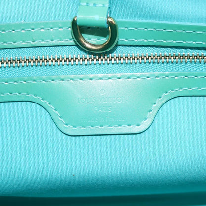 Louis Vuitton Wilshire Handbag Monogram Vernis, BLUE, PATENT_LEATHER, Handbag