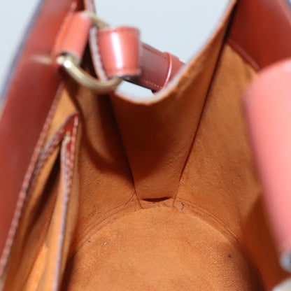 Louis Vuitton Cluny Shoulder Bag Epi Leather, BROWN, LEATHER, Shoulder bag