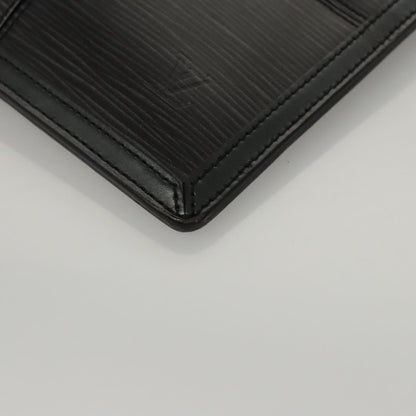 Louis Vuitton Epi Stretch Silver Fizz handbag Epi Stretch, BLACK, LEATHER, Handbag