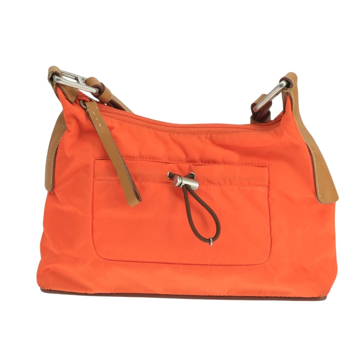 Prada Vintage Shoulder Bag Tessuto, ORANGE, NYLON, Shoulder bag