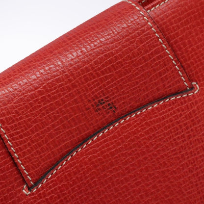 Loewe Vintage Shoulder Bag Leather, RED, LEATHER, Shoulder bag