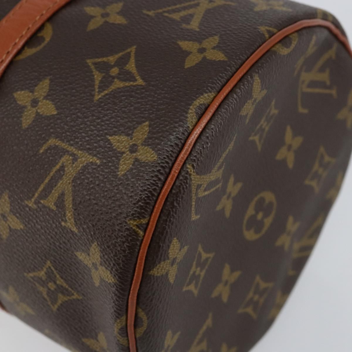Louis Vuitton Papillon Handbag Monogram Canvas, BROWN, CANVAS, Handbag